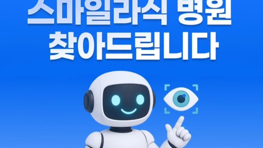 AI로 49% 할인! 스마일라식 병원 10초 만에 찾기