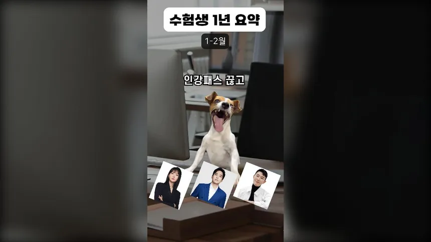 밈을 활용한 수험생 공감 유도 및 수학 교육 브랜드 홍보 숏폼 영상