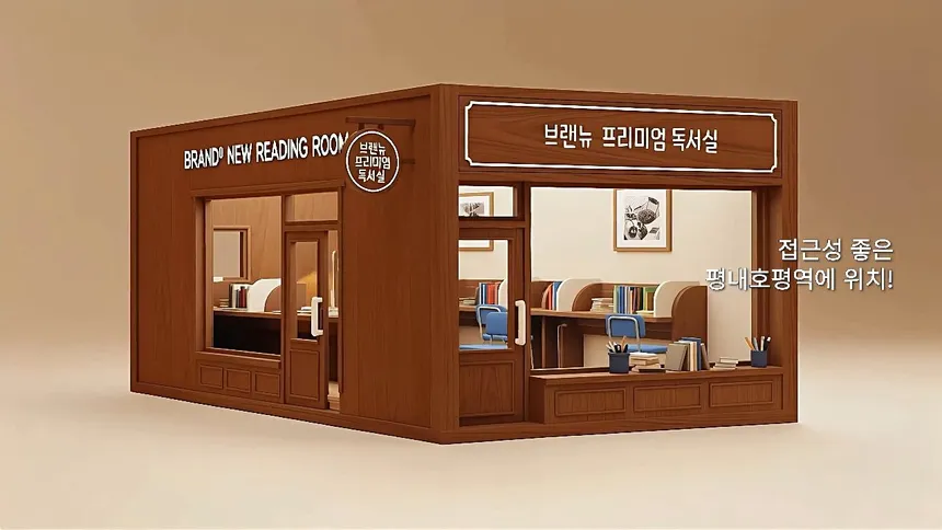 브랜뉴 프리미엄 독서실: 꿈을 이루는 학습 공간