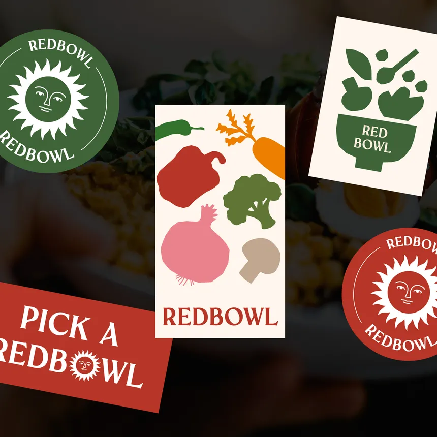 Redbowl 로고 디자인