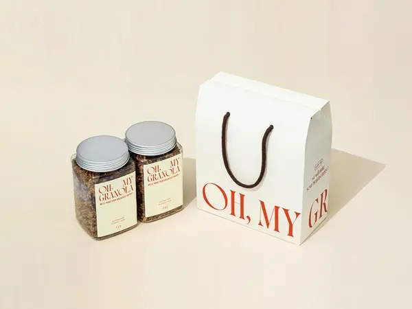 OH, MY GRANOLA 패키지 및 브랜드 디자인