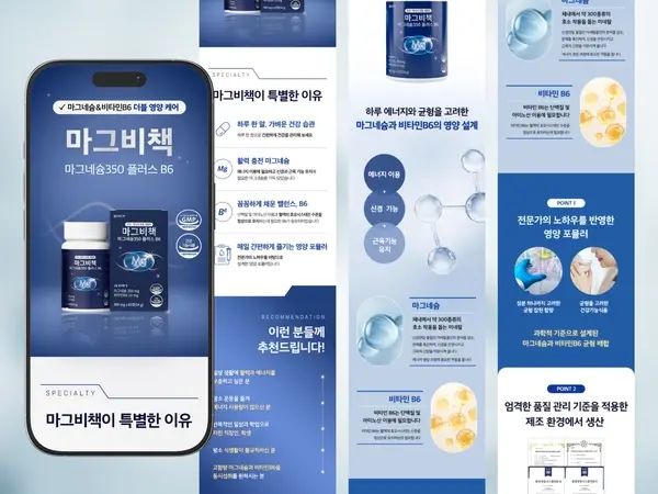 [건기식] 영양제 상세페이지