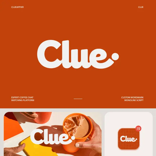 Clue 브랜드 및 로고 디자인