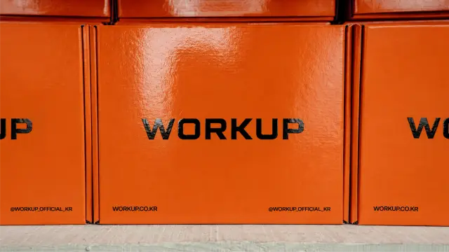 패션 브랜드 '워크업(WORKUP)' 브랜딩
