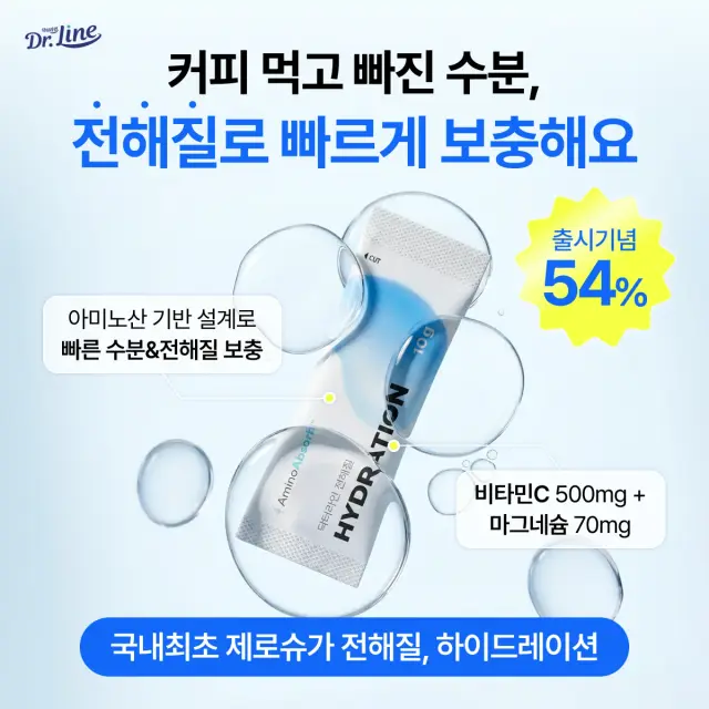 닥터라인 하이드레이션 AI 이미지 소재 3건