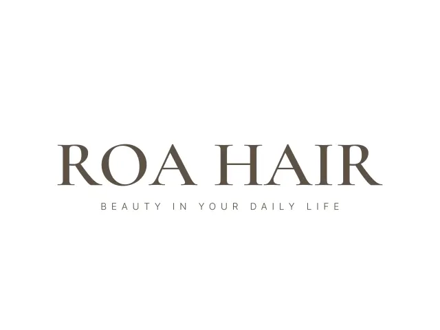 ROA HAIR 로고 디자인