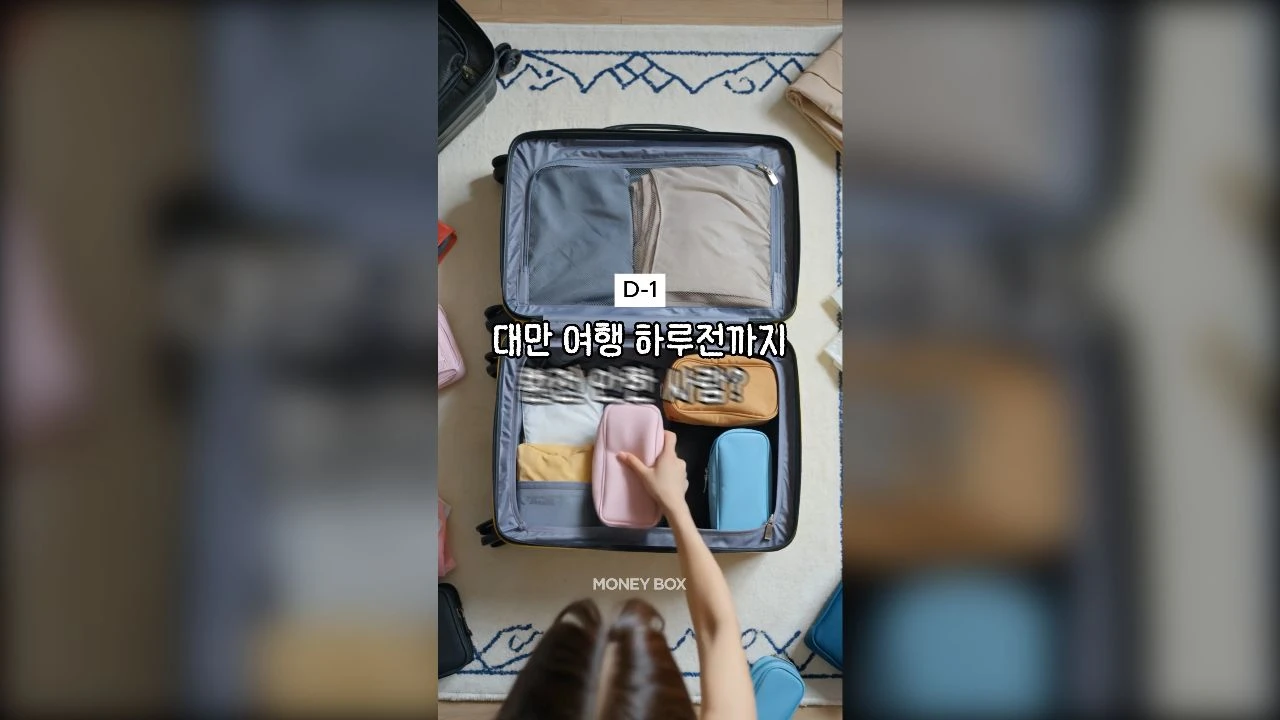대만 여행 필수! 저렴한 환전 꿀팁