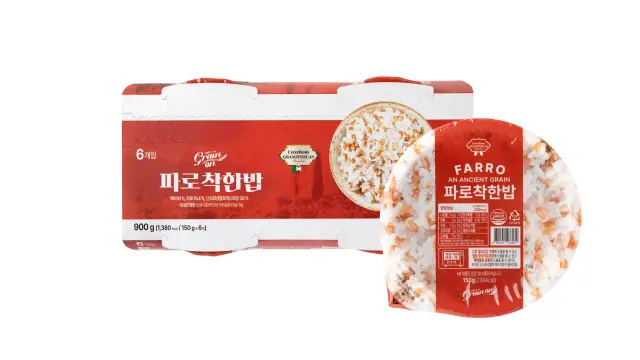 Grain on 파로착한밥 패키지 디자인