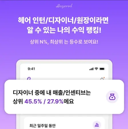 헤어 디자이너들을 위한 플랫폼, 레이어드 프로