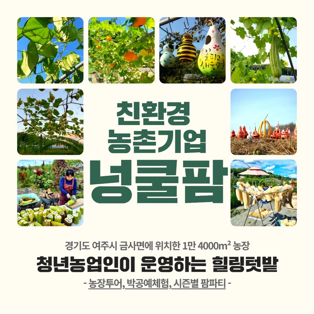 레나 디자이너 식음료 영상·농촌 브랜딩 포트폴리오 - 넝쿨팜